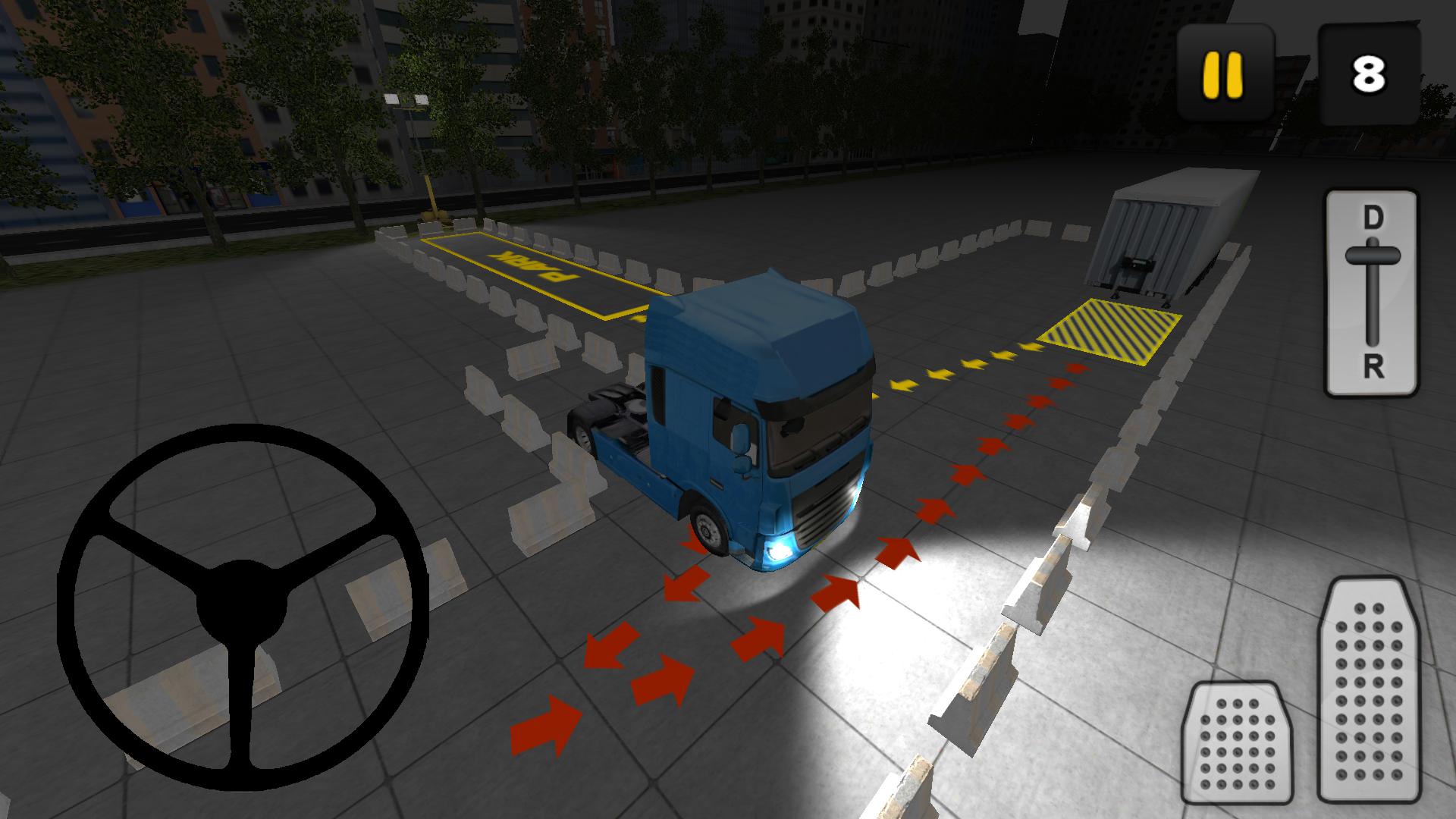 Night Truck Parking 3D_截图_5