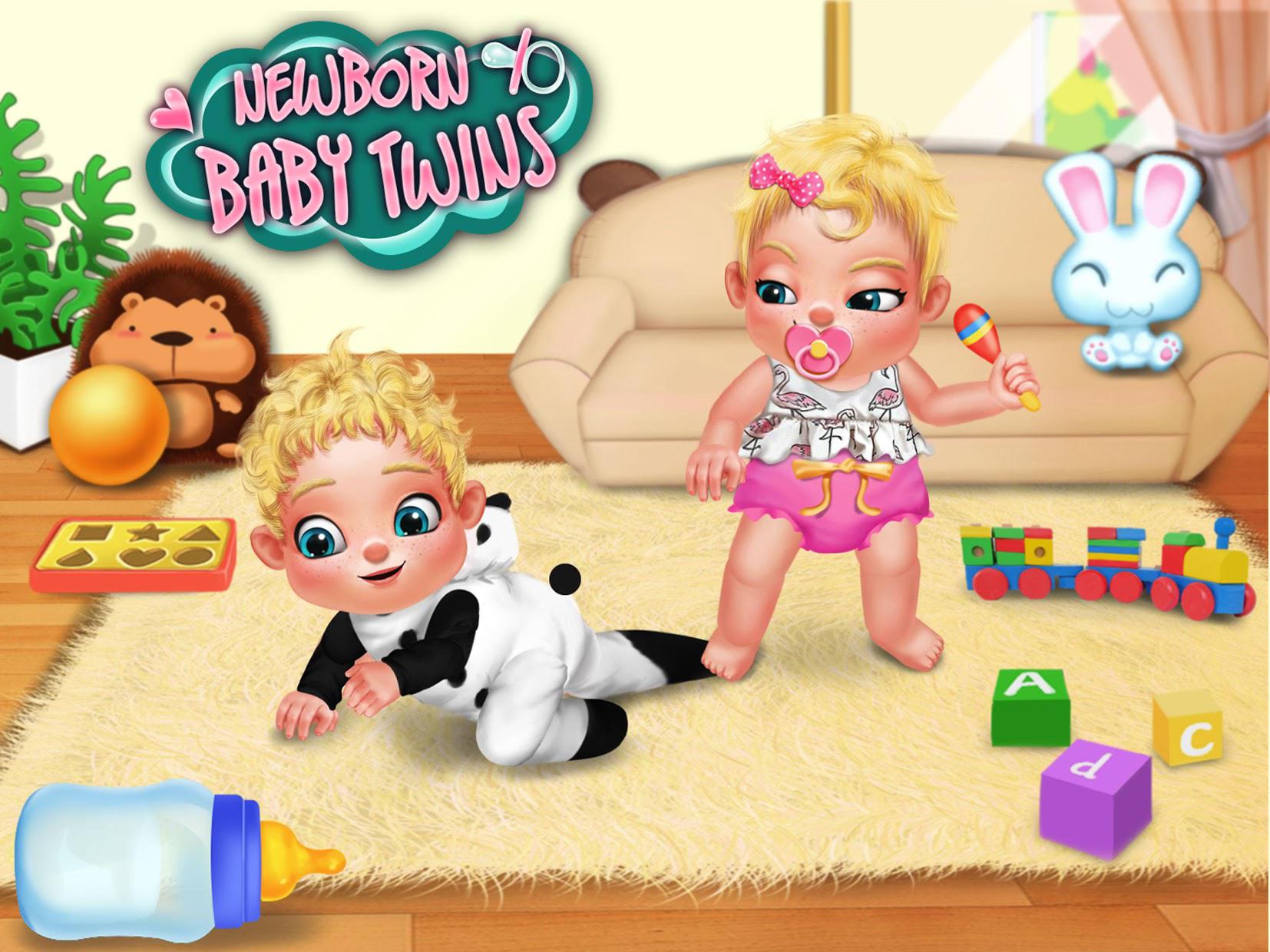 婴儿护理游戏 - 照顾小小双胞胎新生婴儿_游戏简介_图2
