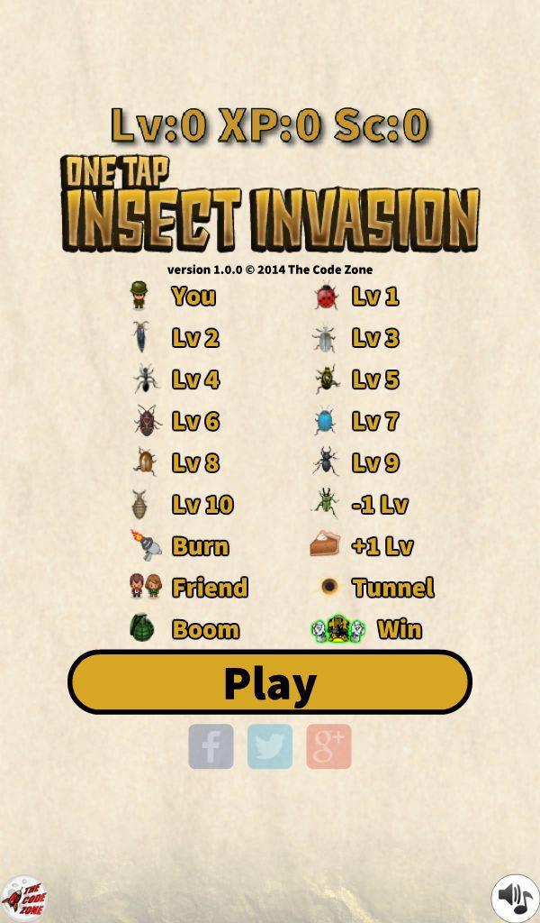 One Tap Insect Invasion Free