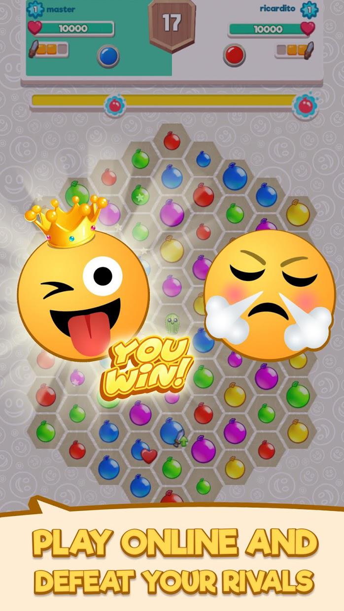 BM Emojis Hunter - Free online connect game_截图_2