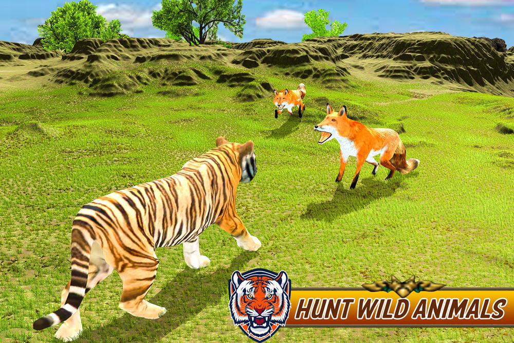 Wild Tiger Simulator Animal Hunt_截图_5