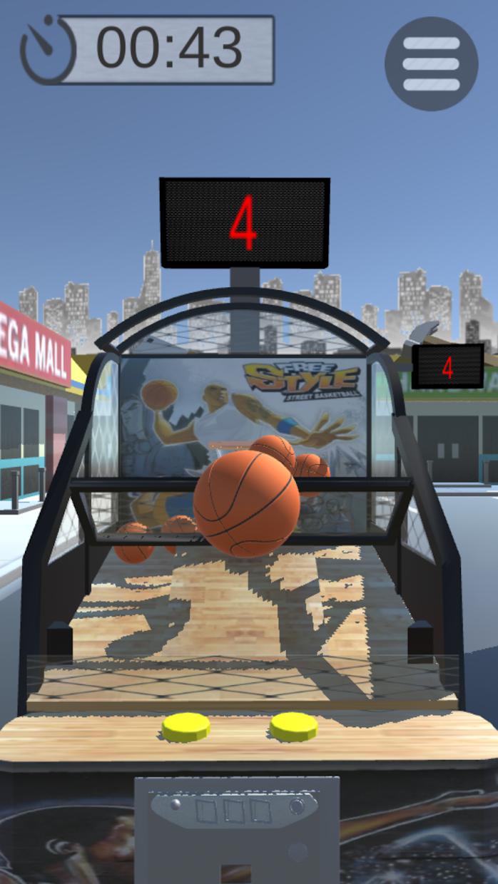 Shooting Hoops 篮球 游戏 ball game_截图_3