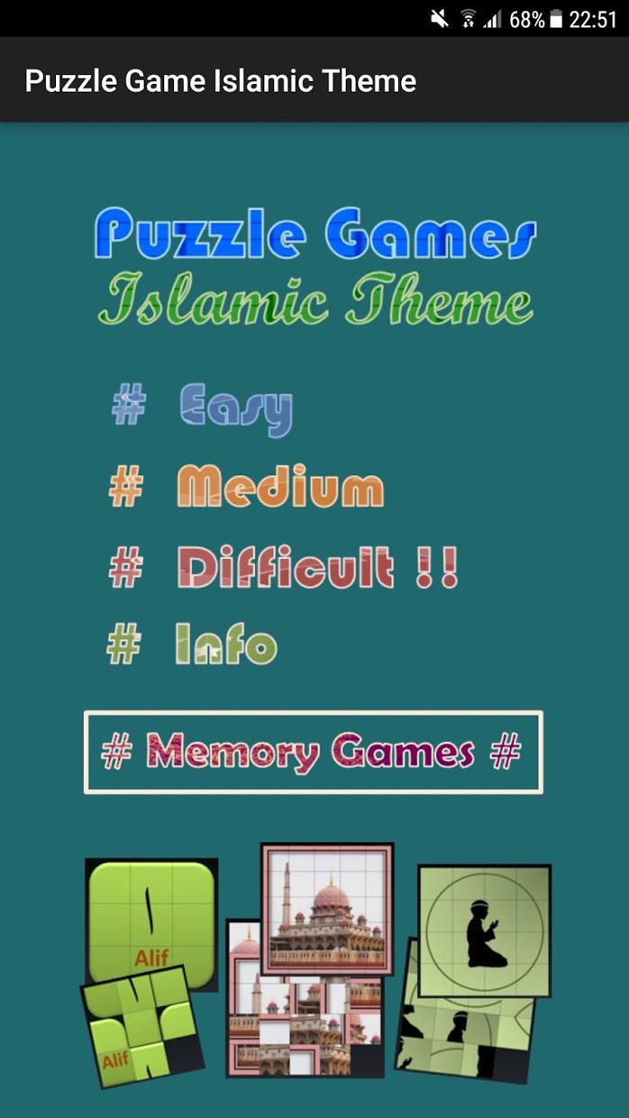 Puzzle Game Islamic Theme