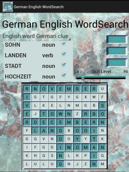 German English WordSearch_游戏简介_图2