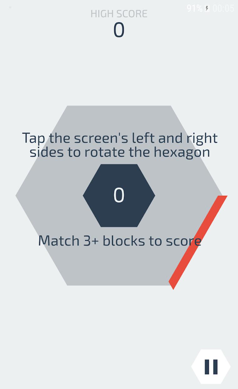 Hextris | Hexagon_截图_2