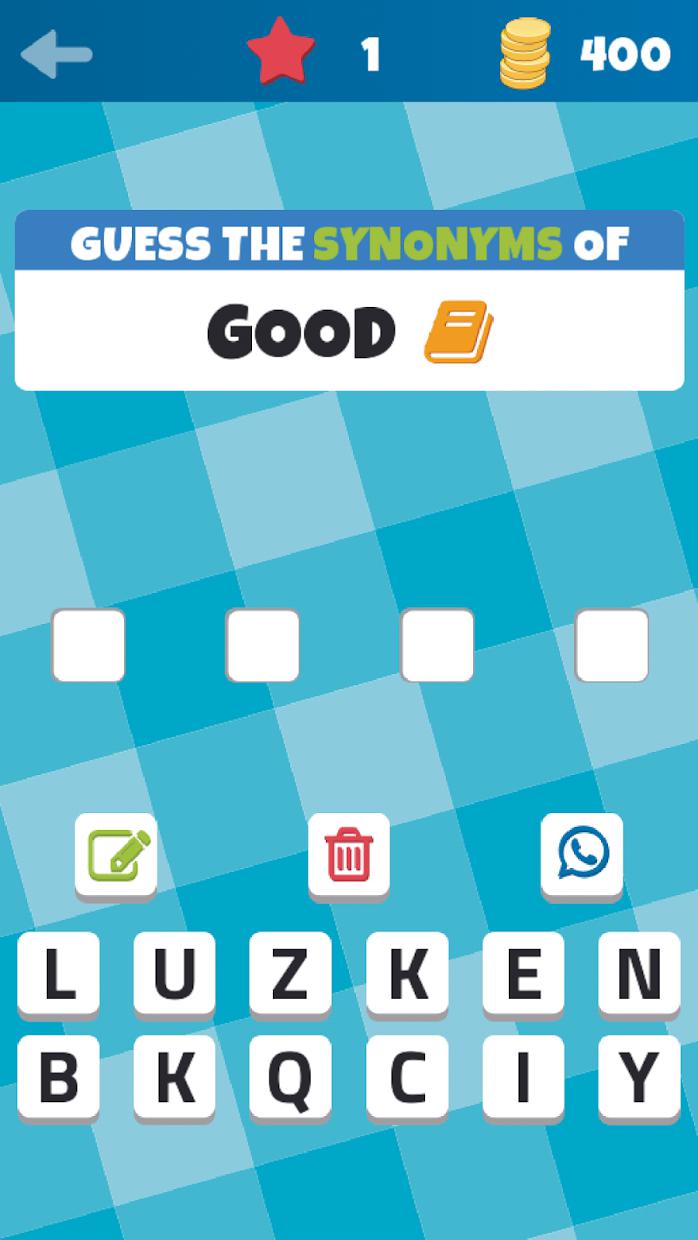 Synonyms and Antonyms - Word game with friends_游戏简介_图2