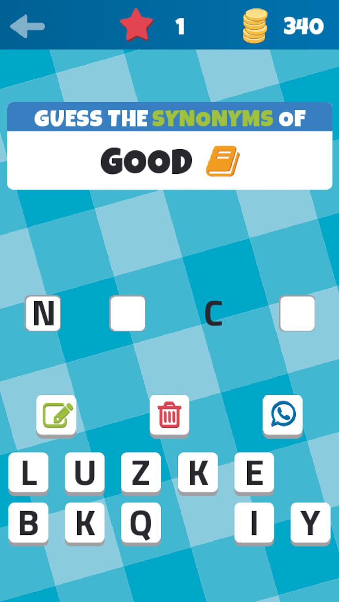 Synonyms and Antonyms - Word game with friends_截图_4