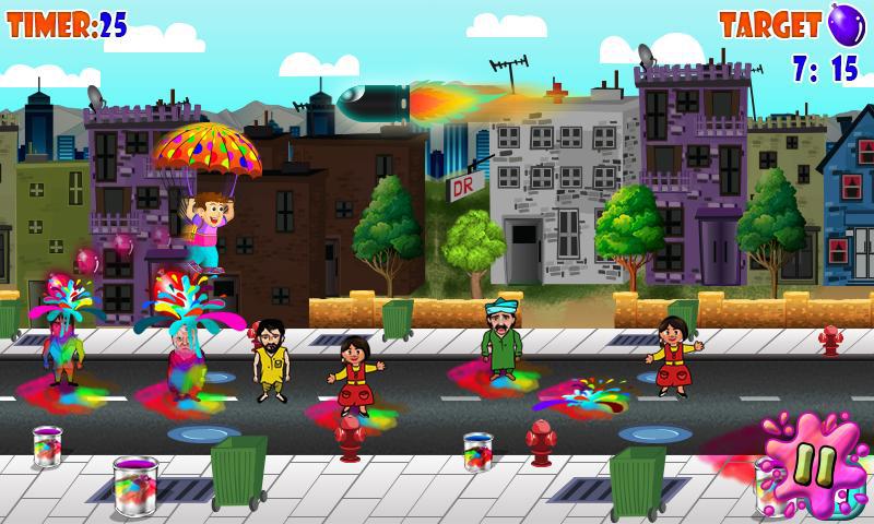 City Color Boom- The Holi Game_截图_3