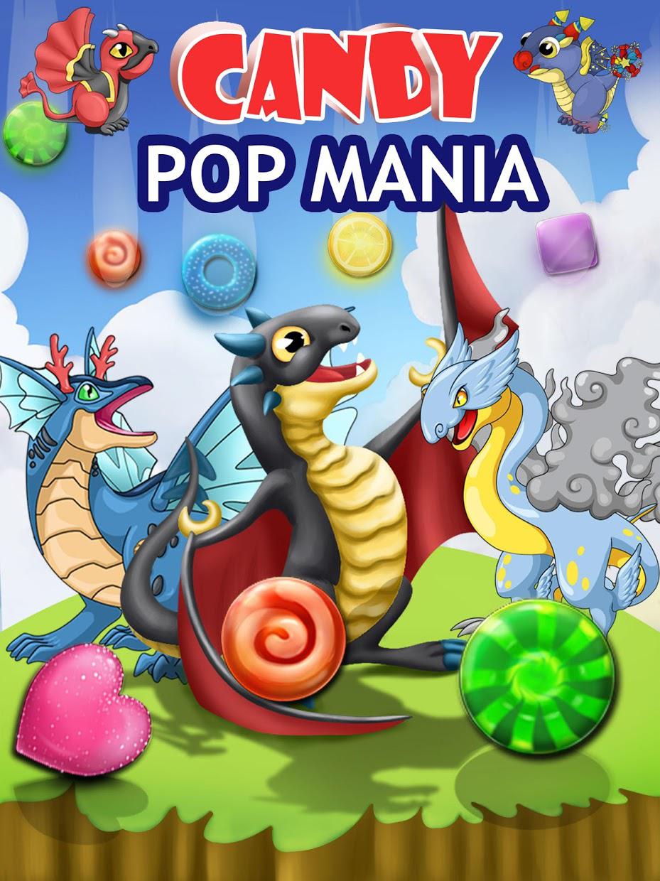 Dragon Pop Mania -match three game