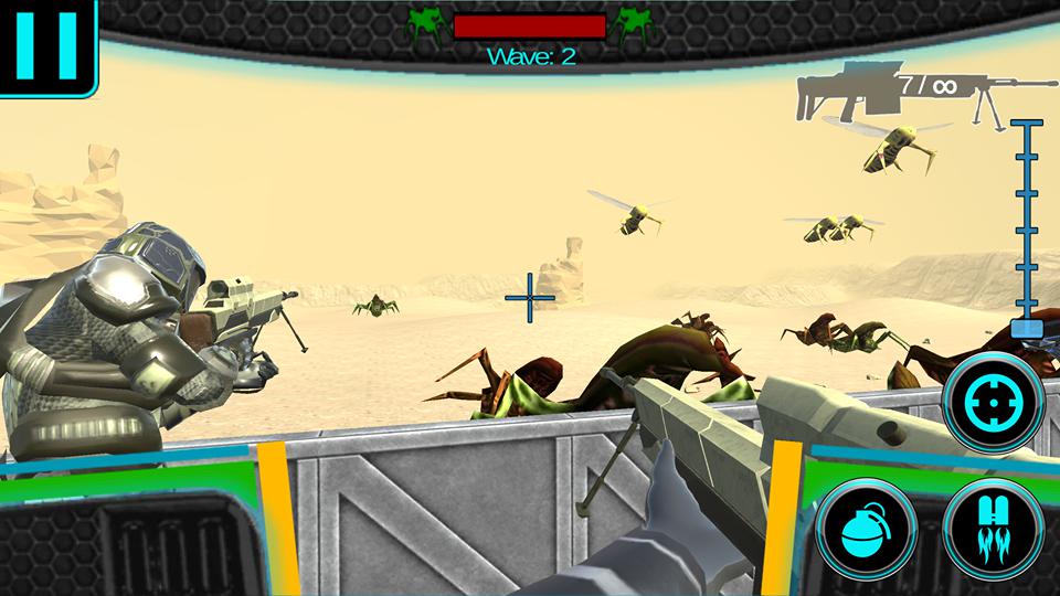 Combat Troopers - Star Bug Wars_游戏简介_图2