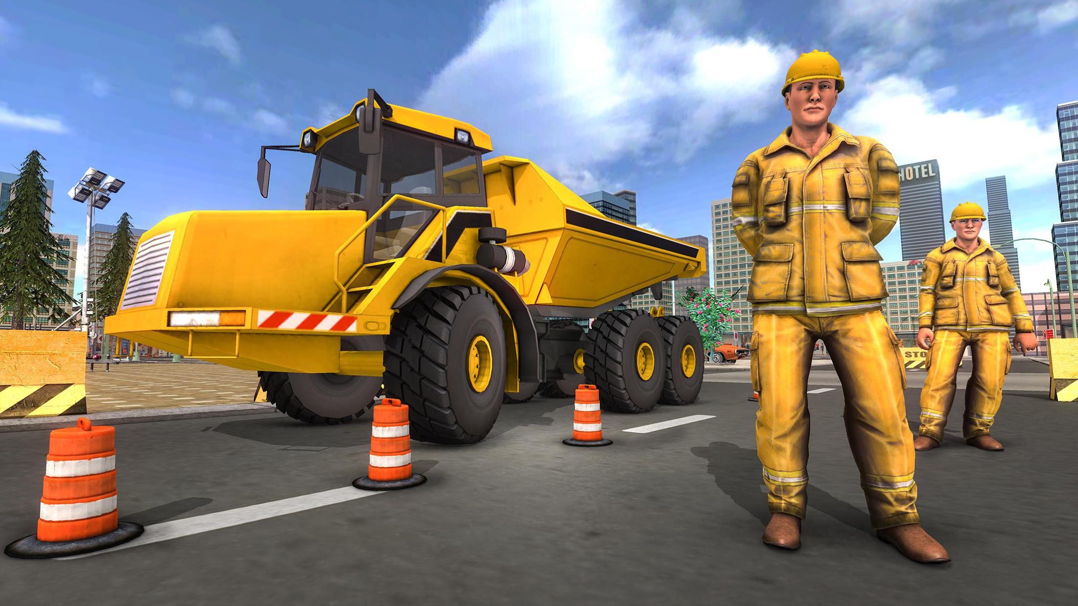  Road Construction & Excavator Simulator 18_截图_3