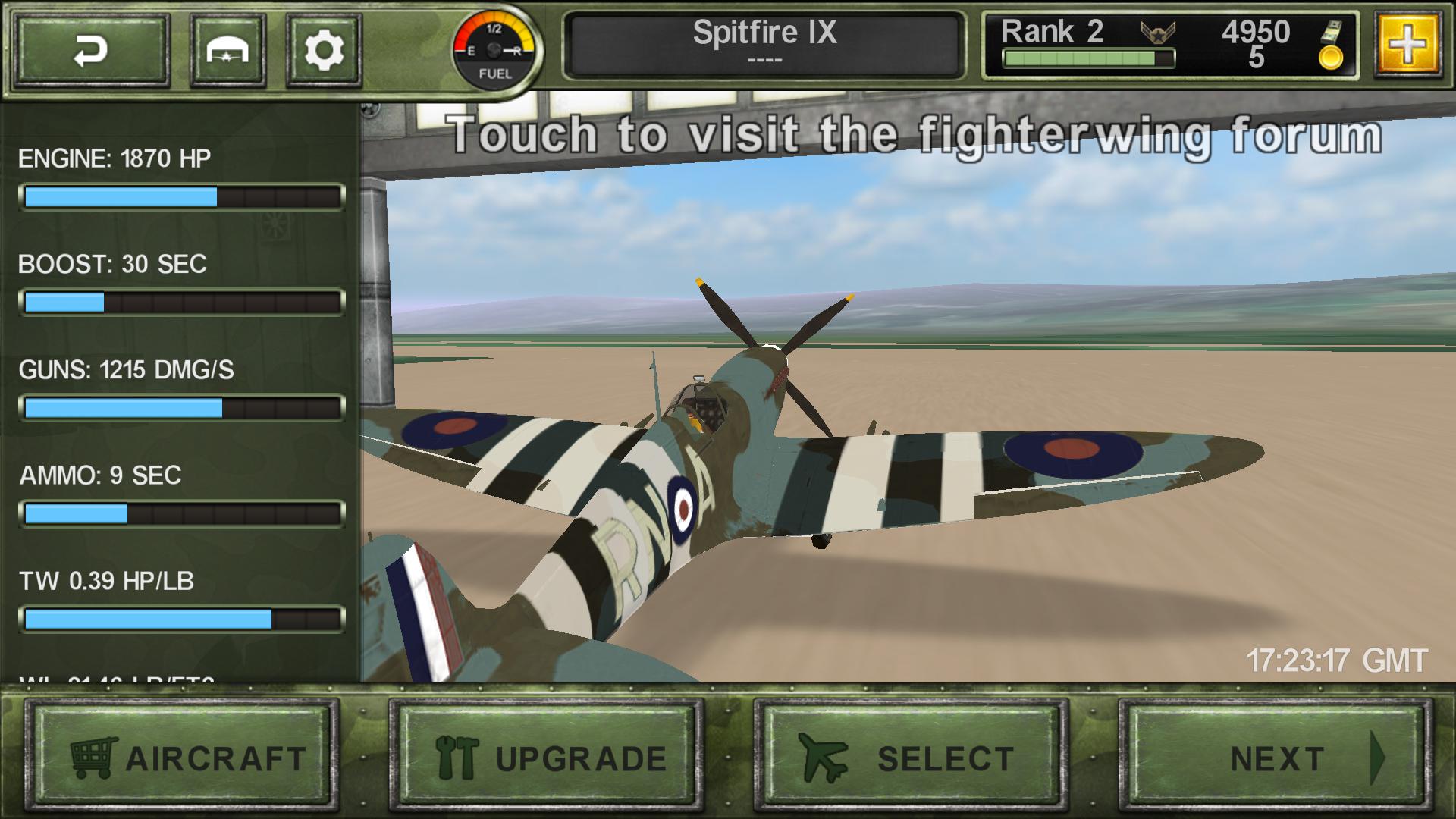 FighterWing 2 Spitfire_截图_3