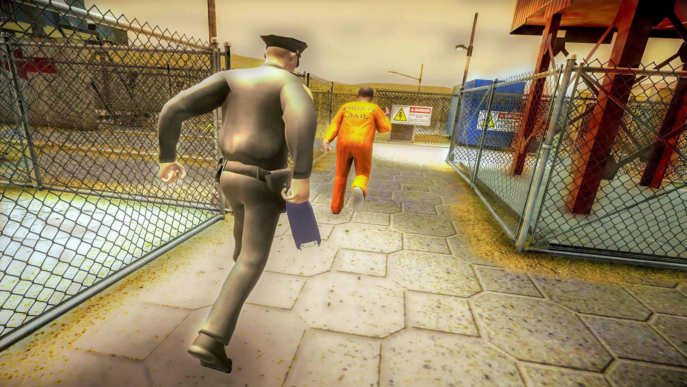 Gangster Jail Break 3D : Hard Prison Escape_截图_4