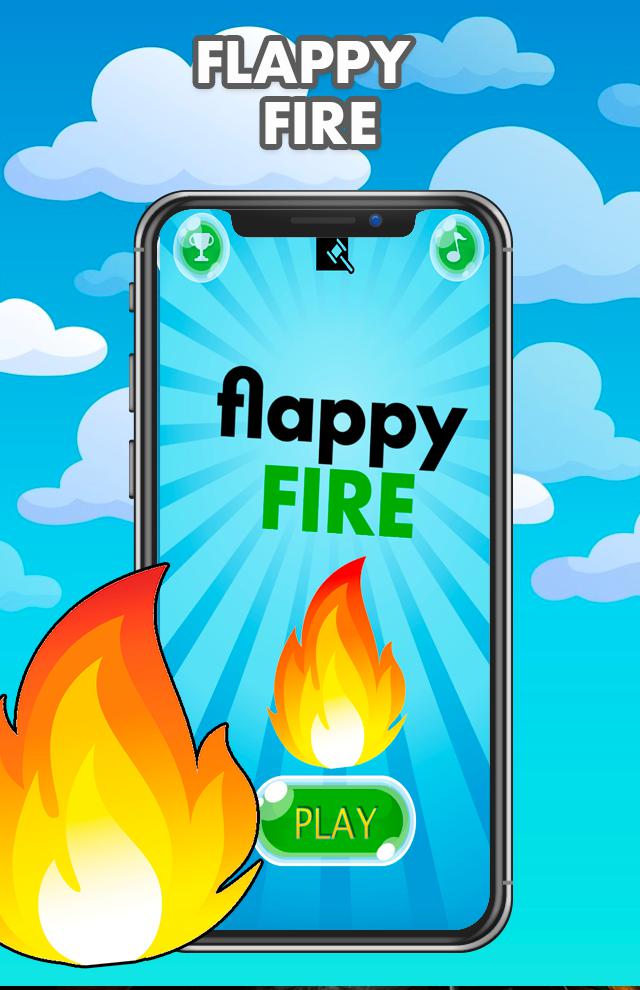 Flappy fire - Jump Game Online
