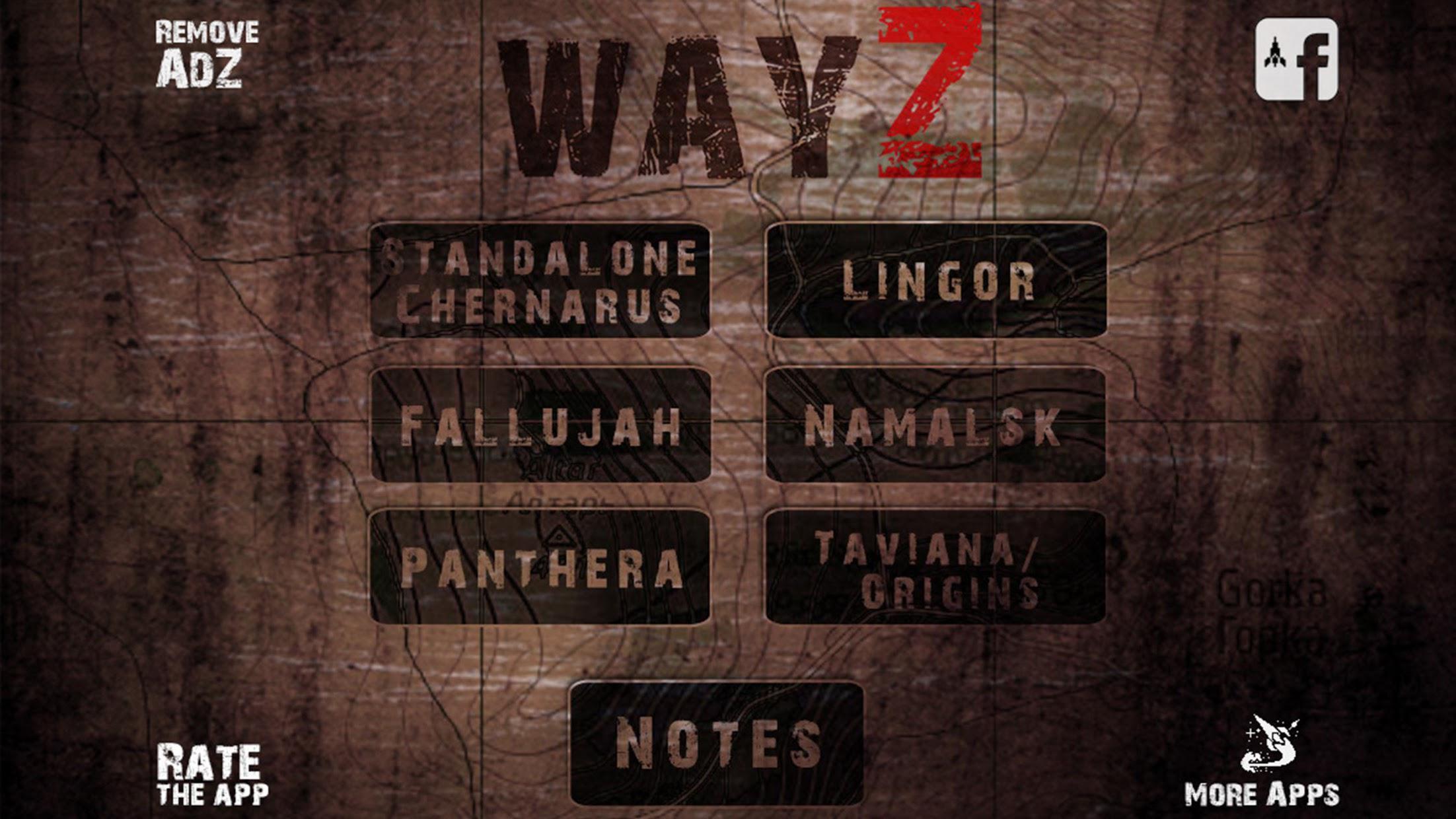 WayZ - Map for DayZ_截图_3