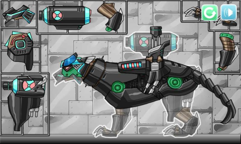 Dino Robot - Smilodon Black_截图_3