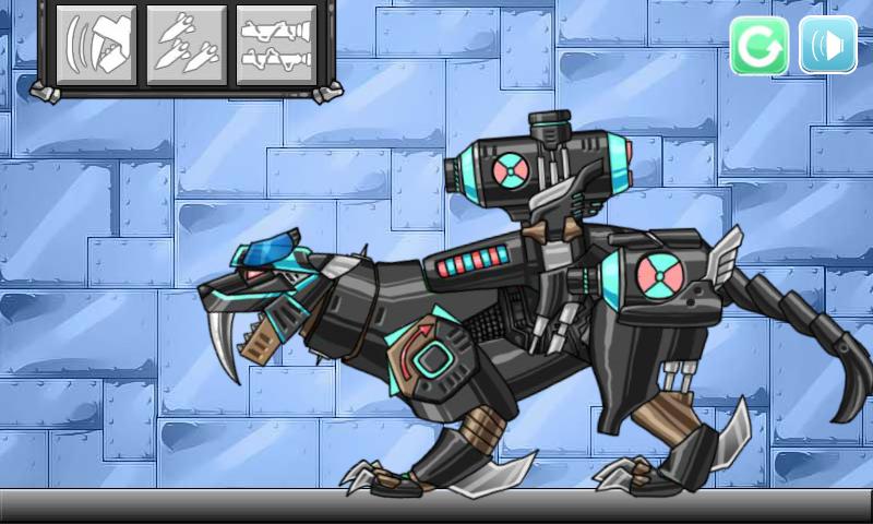 Dino Robot - Smilodon Black_截图_4