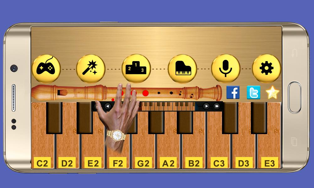 Real Flute & Recorder - Magic Tiles Music Games_截图_4
