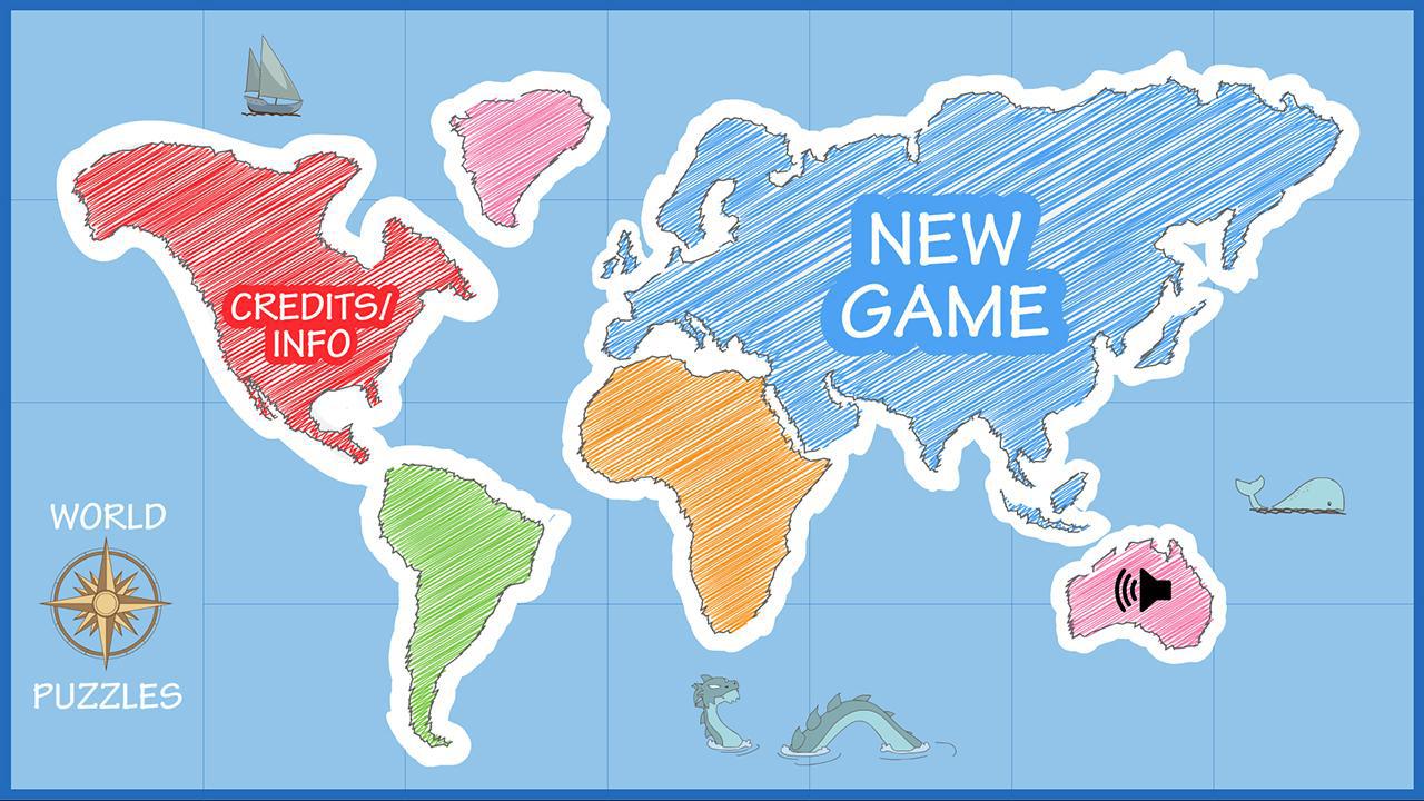 World Map Puzzle_截图_5