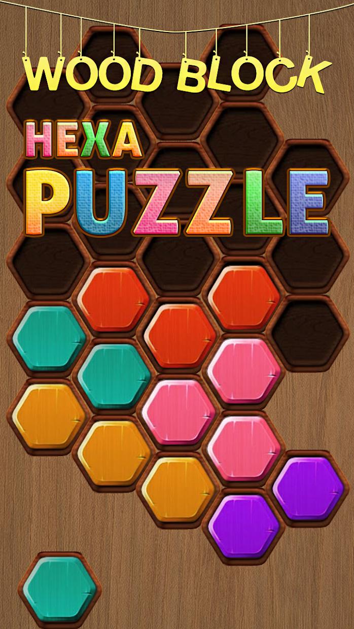 Wood Block Puzzle HEXA