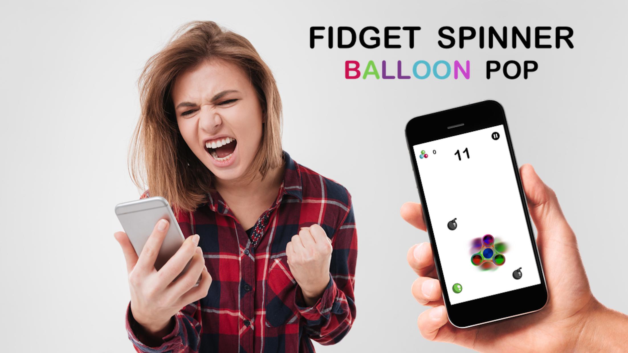 Fidget Spinner - Balloon Pop