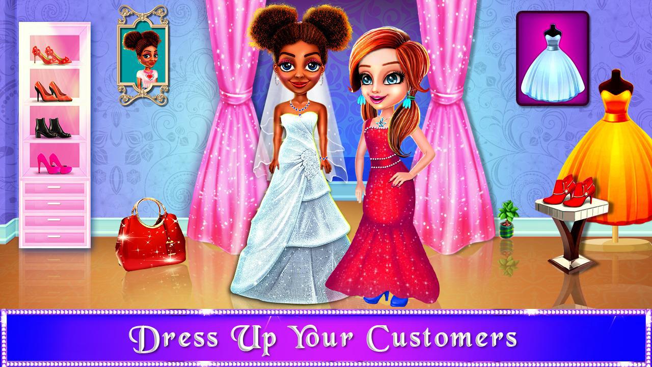 Wedding Bride and Groom Fashion Salon Game_截图_4