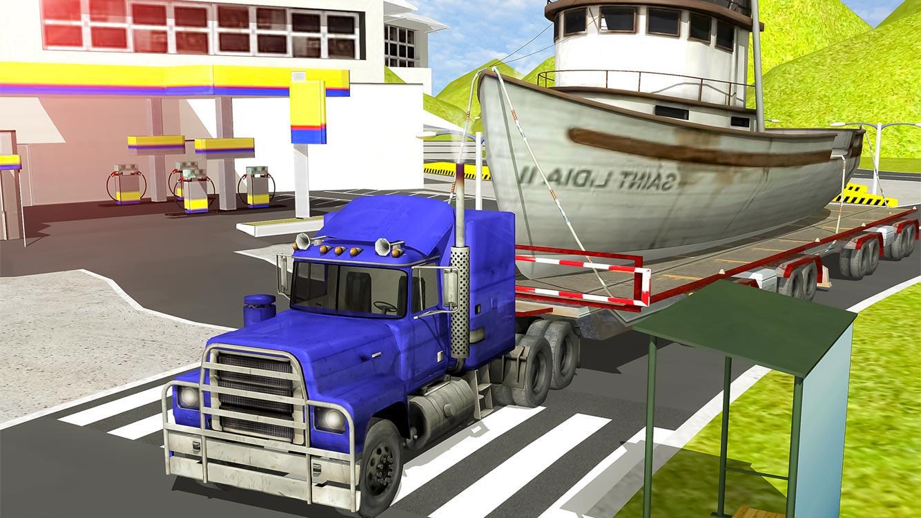 Euro Truck Real Cargo parking_截图_2