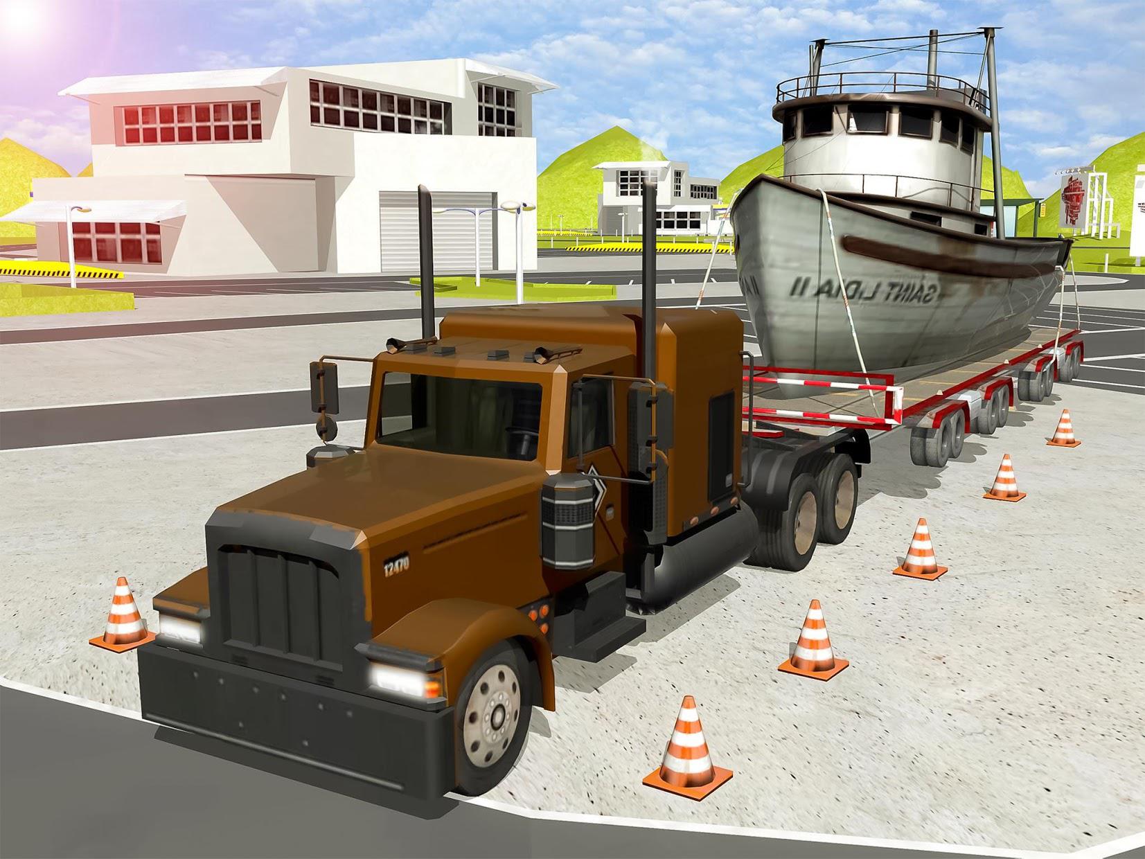 Euro Truck Real Cargo parking_截图_5