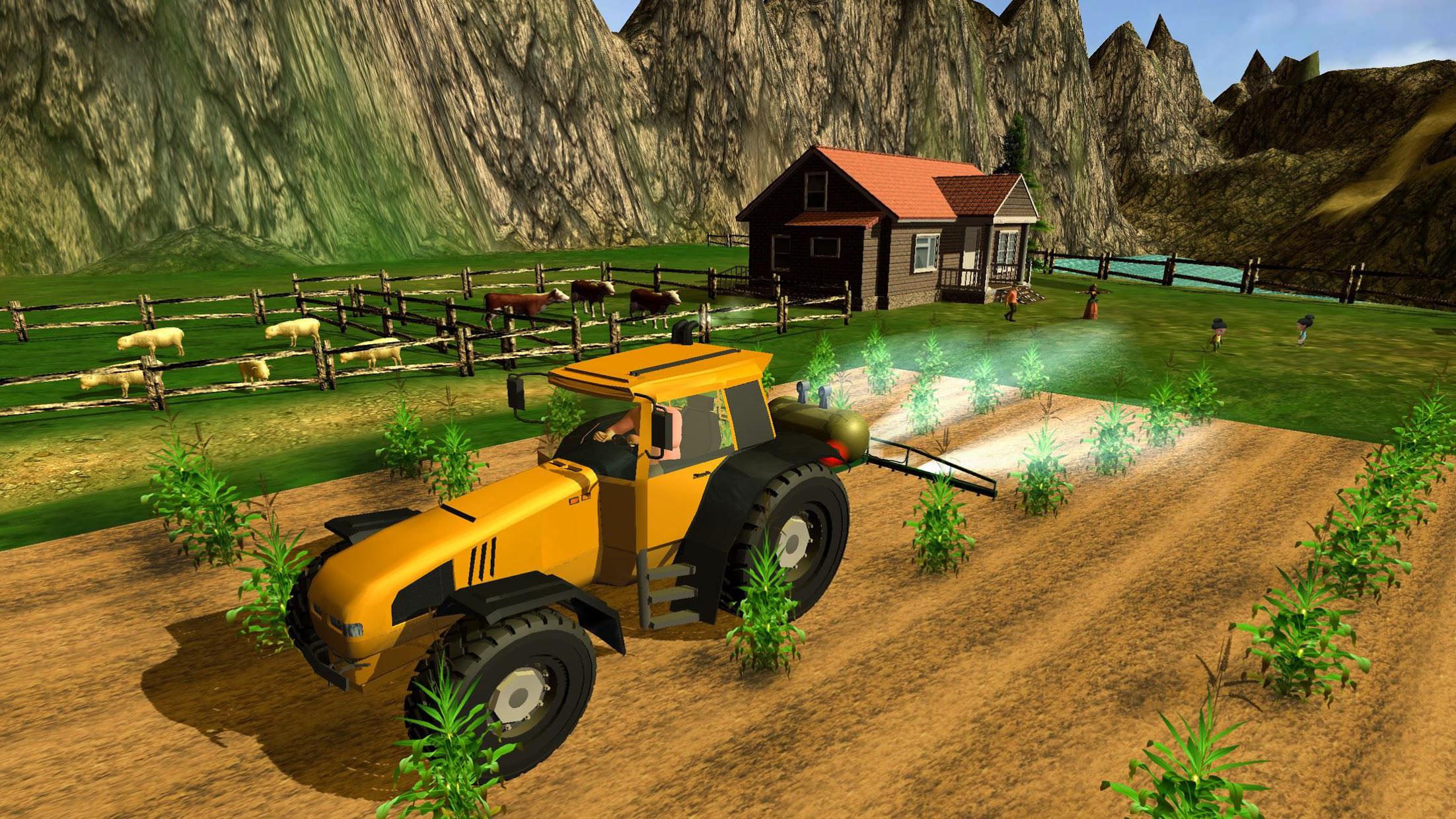 Heavy Tractor Farming Sim 17_截图_2