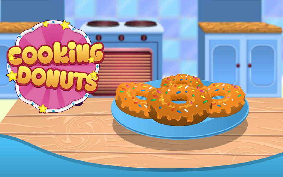 Tasty Donuts Cooking