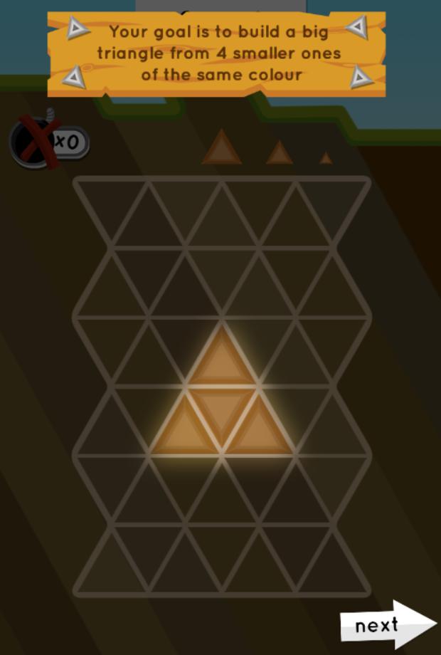Trig: Triangular Puzzle Game_截图_3