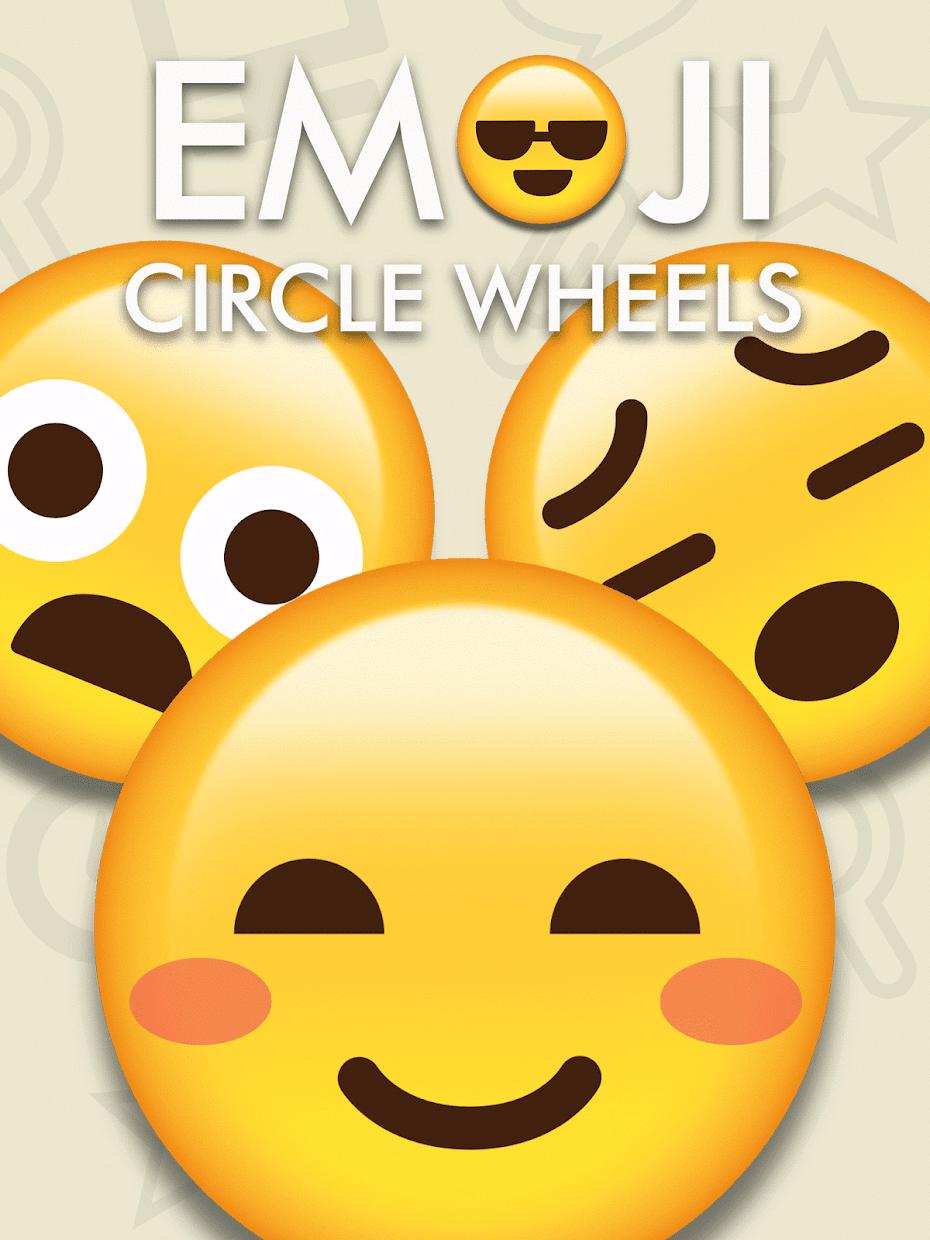 Emoji Circle Wheels : Go Shrug Smiley Icon Spinner_截图_5