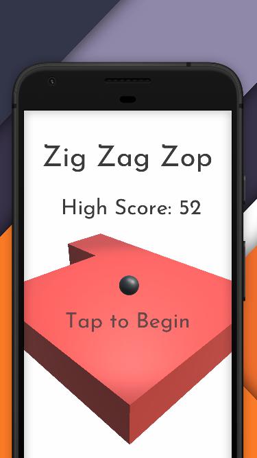 Zig Zag Zop - Adaptive Game
