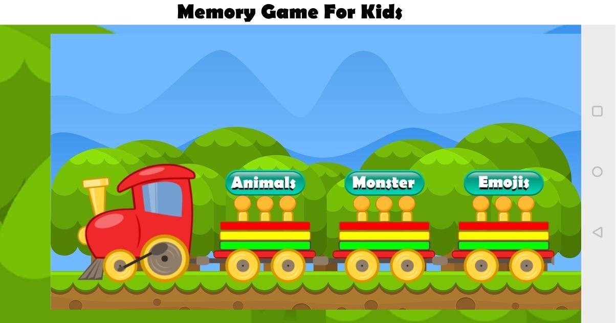 Memory Game for kids : Animals,monsters,emojis_截图_3