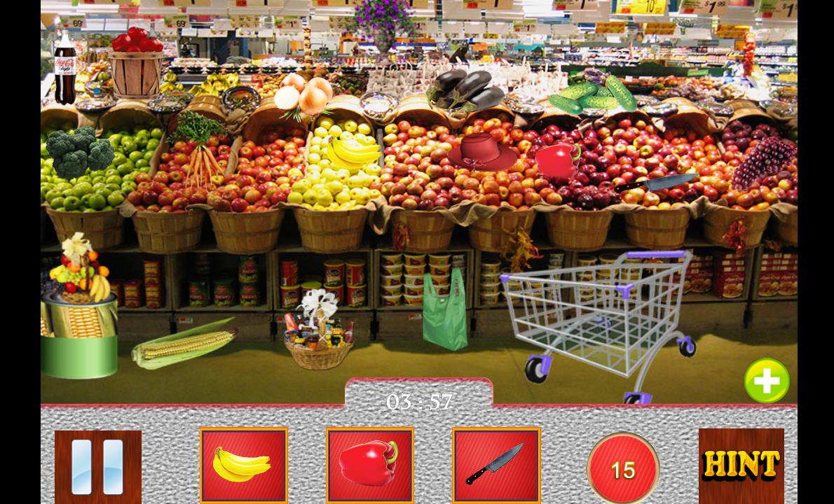 Hidden Object Supermarket Game_截图_5