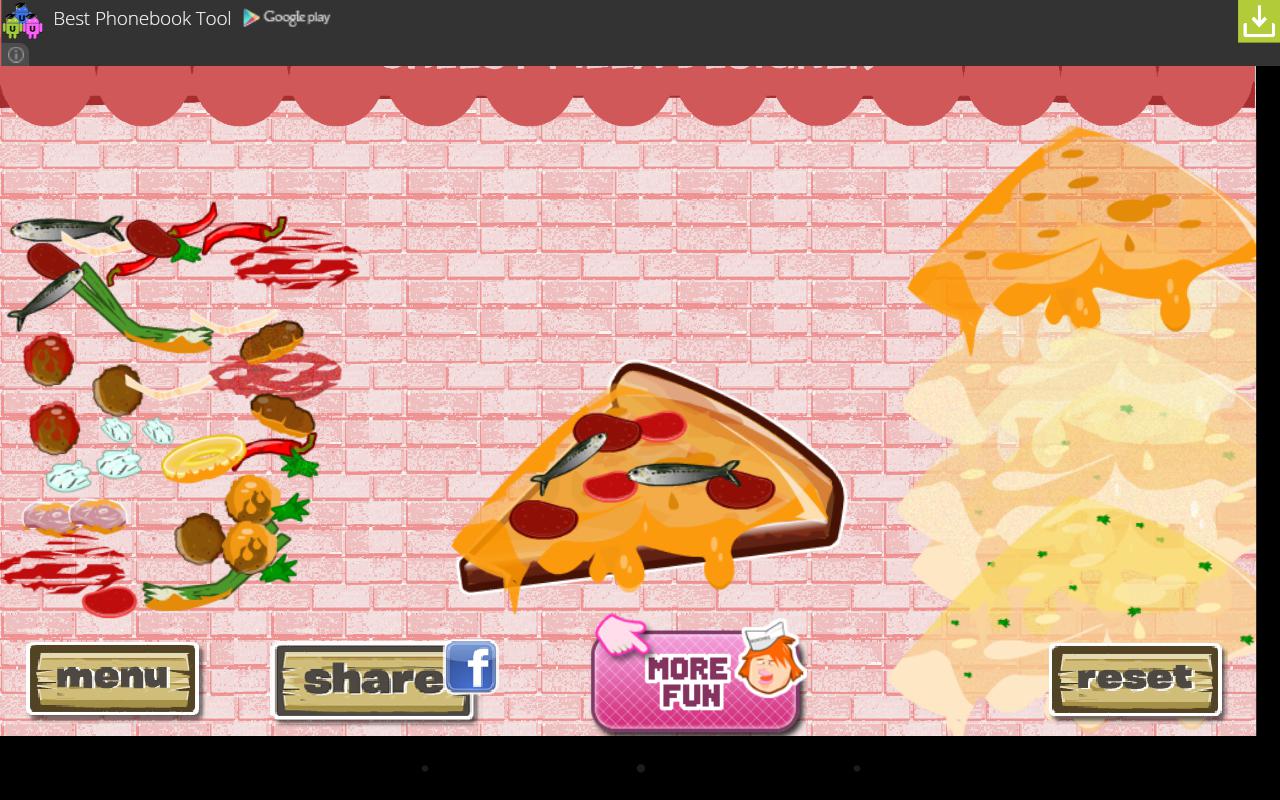 Cheesy Pizza Designer_截图_5