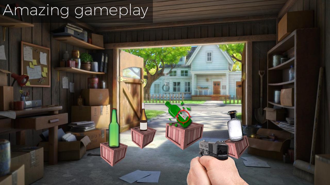 Real Expert Bottle Shooter 3d_游戏简介_图2