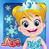 Baby Arya Frozen Dress Up
