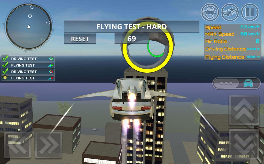 Flying Car Simulator 2018: Air Stunts_截图_5