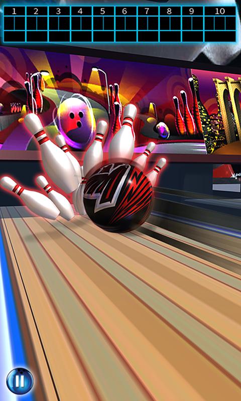 Spin Bowling Alley King 3D: Stars Strike Challenge