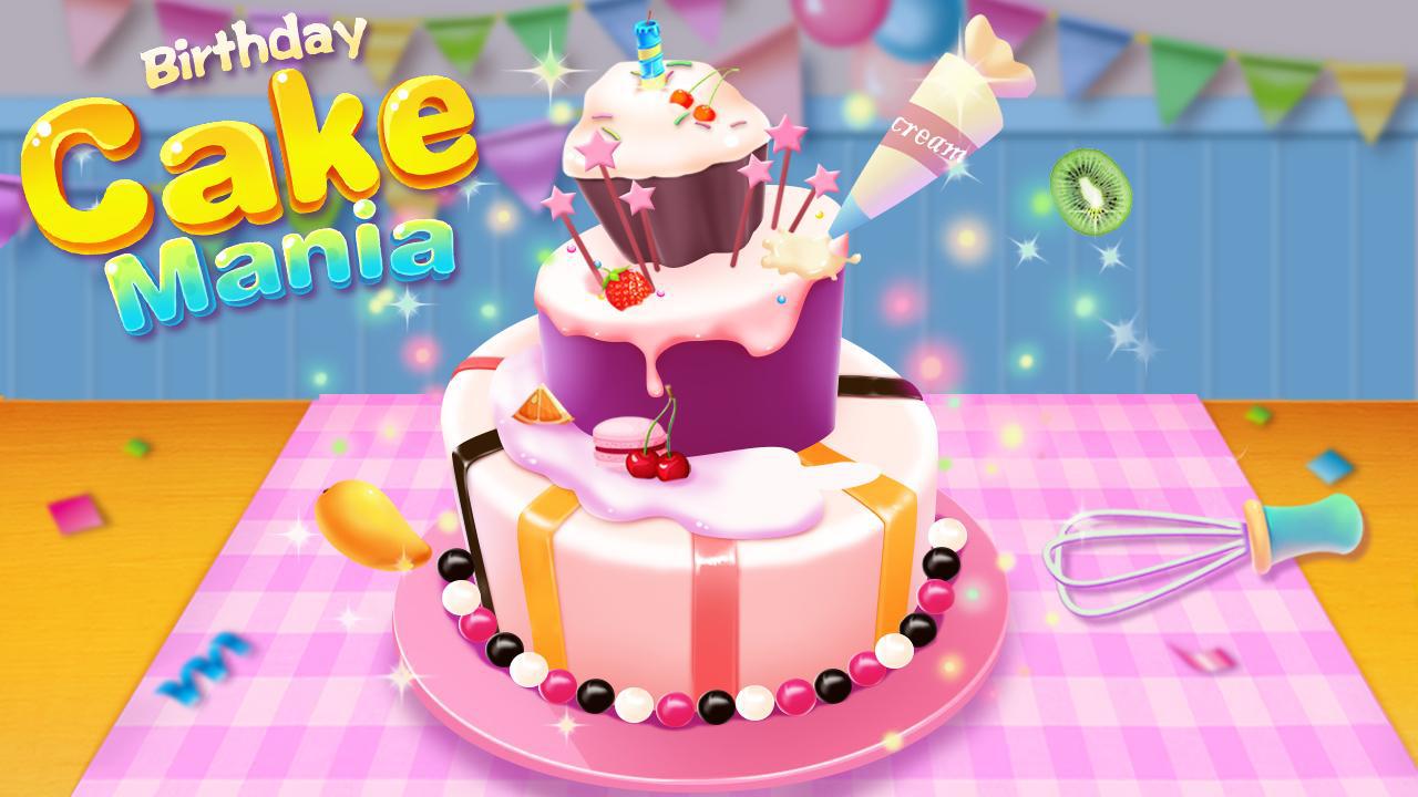 蛋糕制作 – 生日派对
