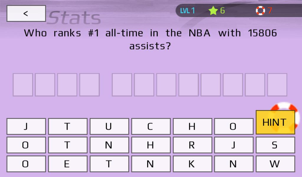 Basketball Trivia Game_截图_2