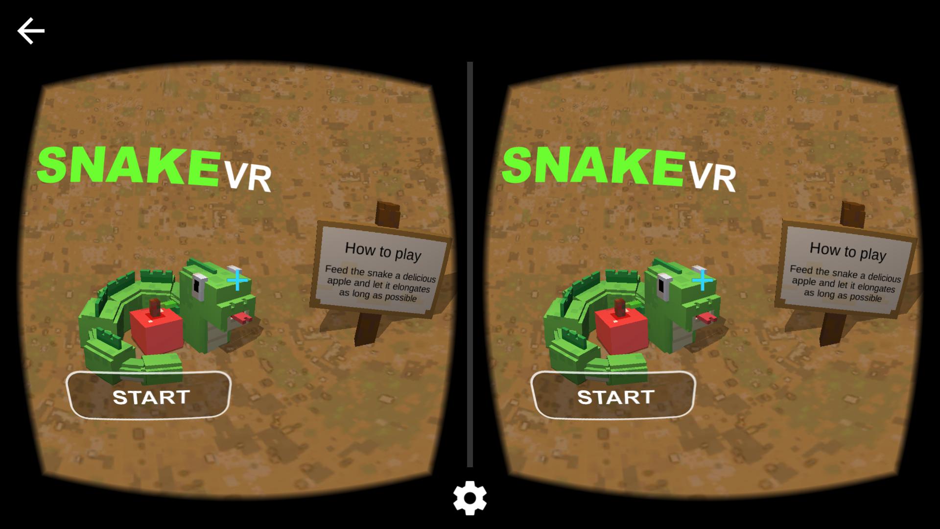 Snake Cardboard VR
