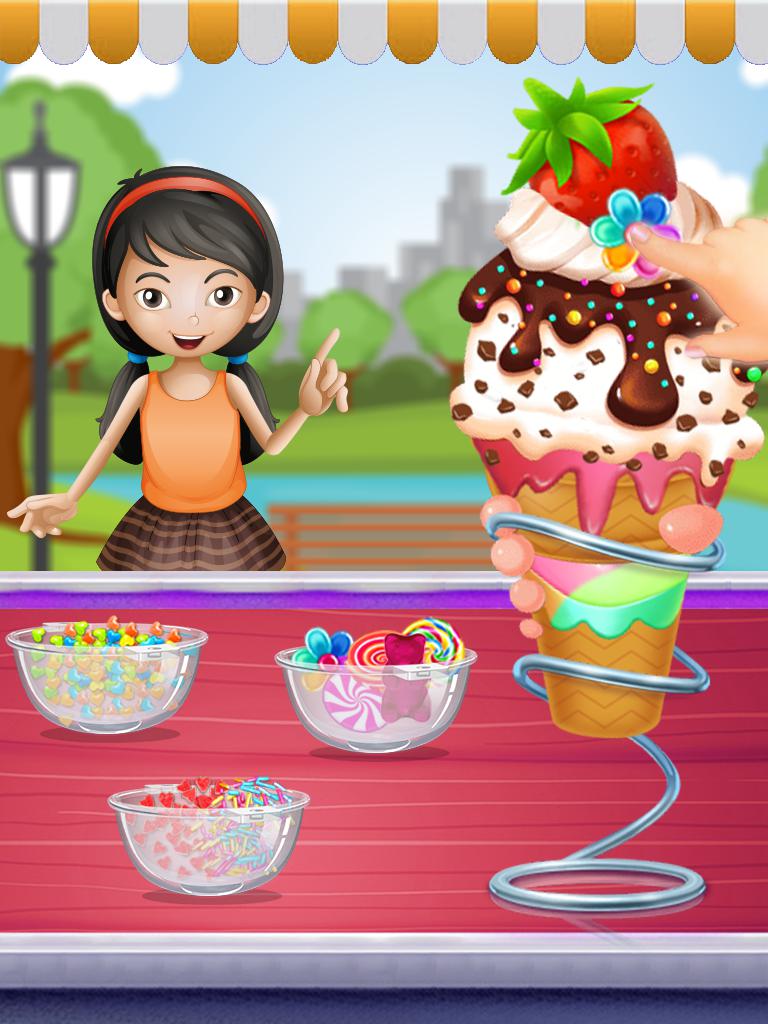 Frosty Ice Cream Maker: Crazy Chef Cooking Game_截图_2