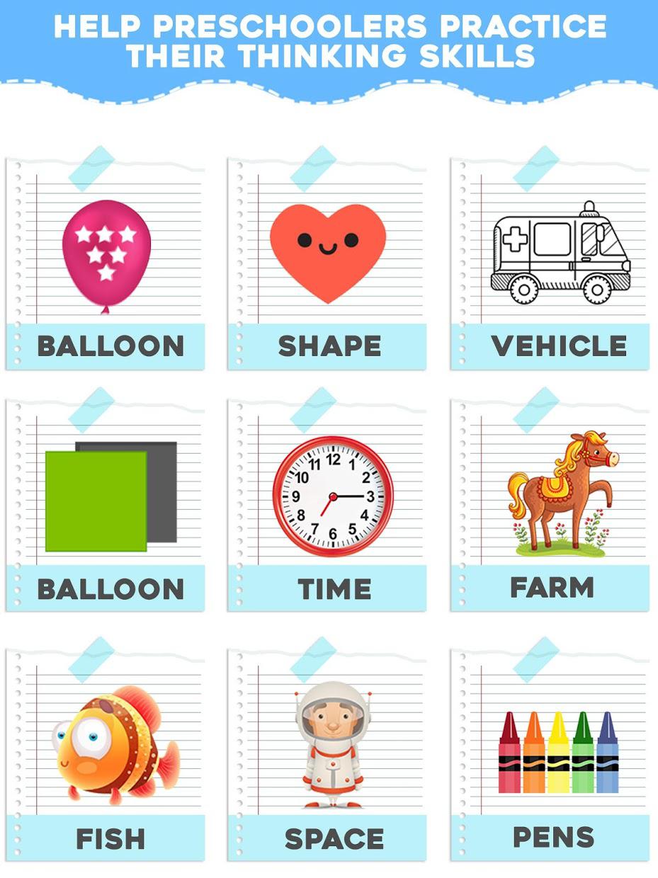 Educational Match The Objects For Kids_截图_3