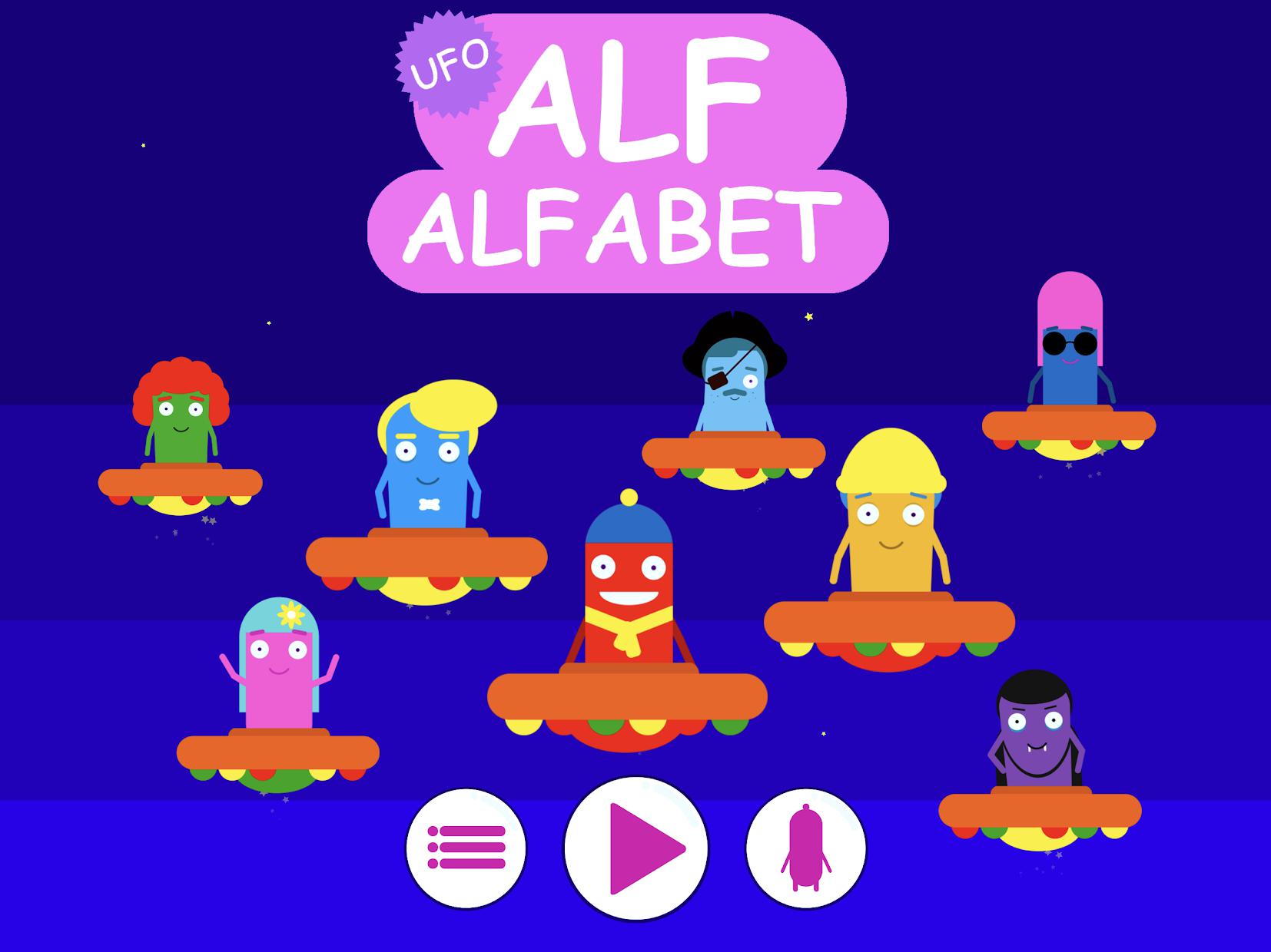 Alf Alfabet - UFO