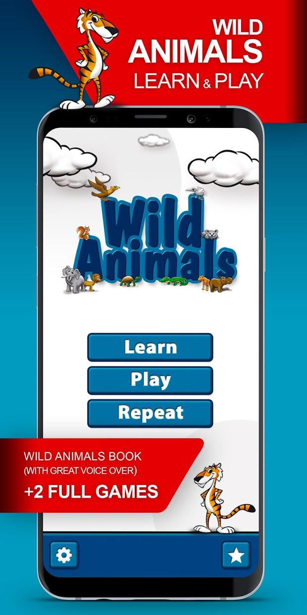Wild Animals - Learn & Play
