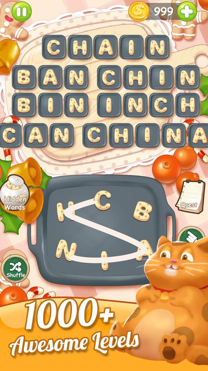 Word Connect Cookies Link Puzzle_截图_3