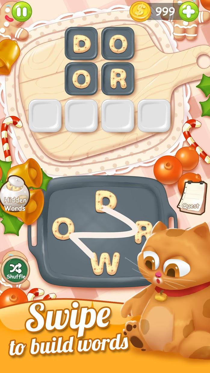 Word Connect Cookies Link Puzzle_游戏简介_图4