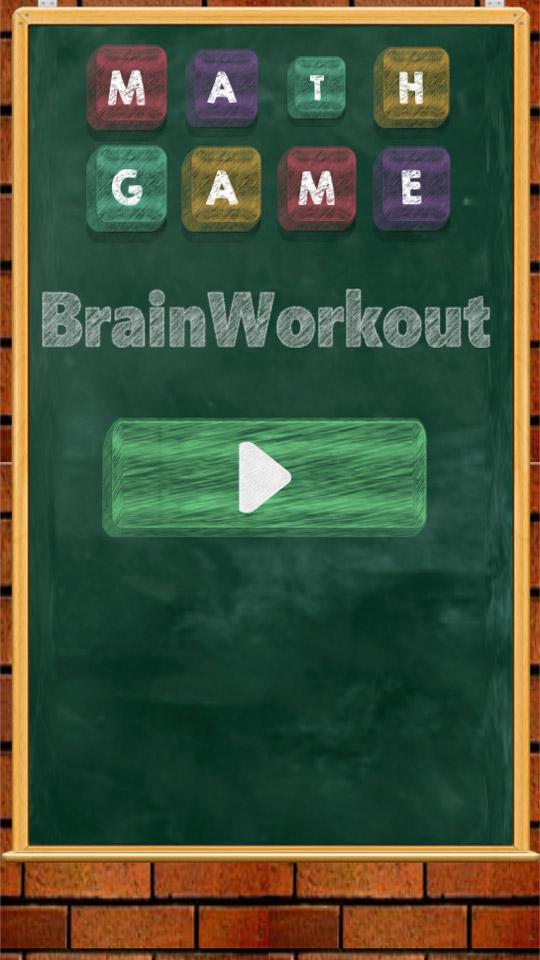 Math Training Brain Workout